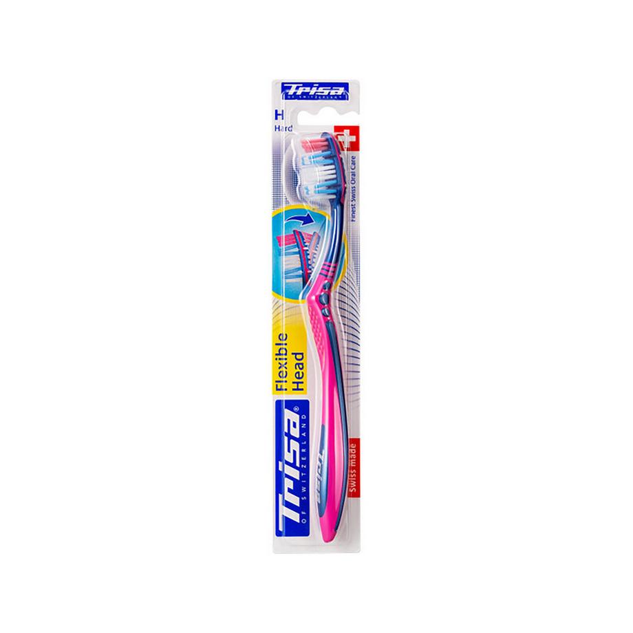 Trisa Brosse à dents Flexible Head Hard, assortiment aléatoire  
