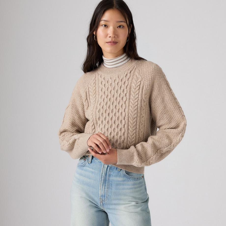Levi's® Pull à tricot torsadé  