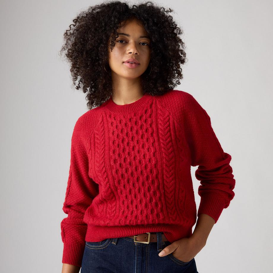 Levi's® Pull à tricot torsadé  