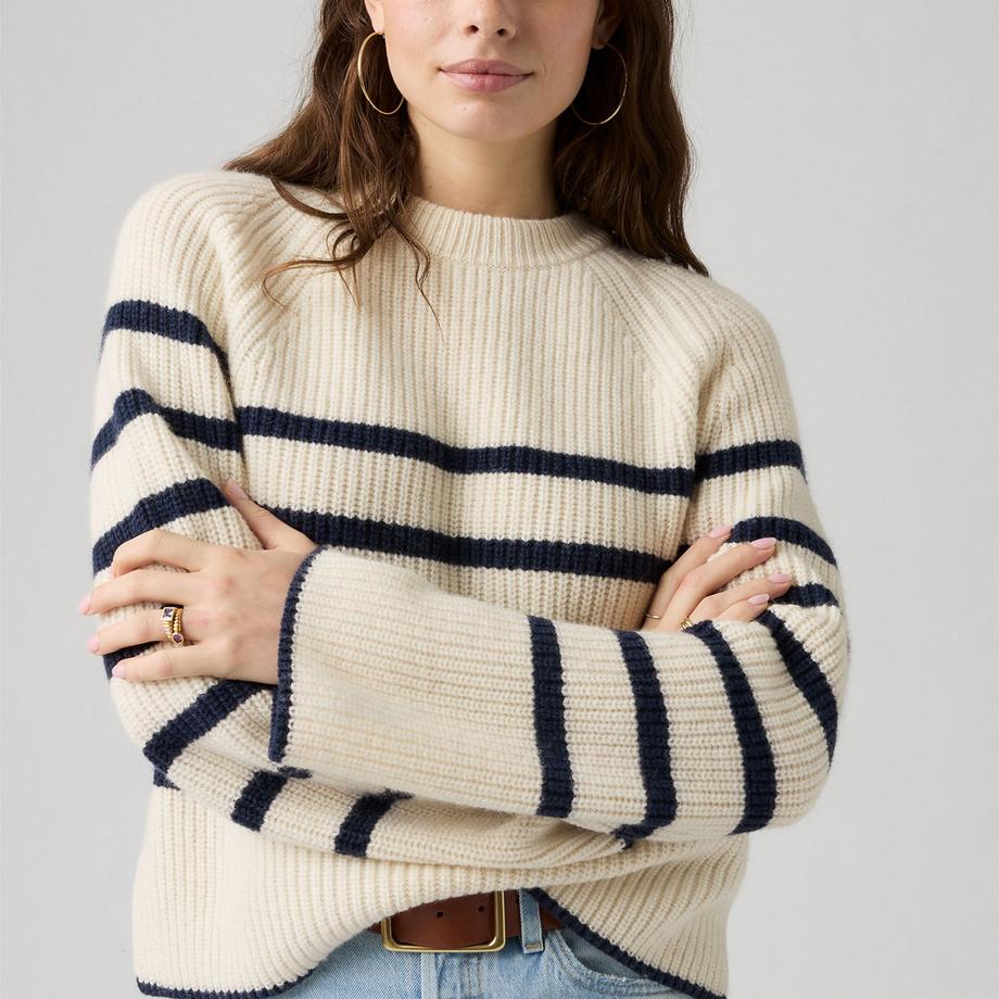 Levi's® Pull à côtes avec rayures  