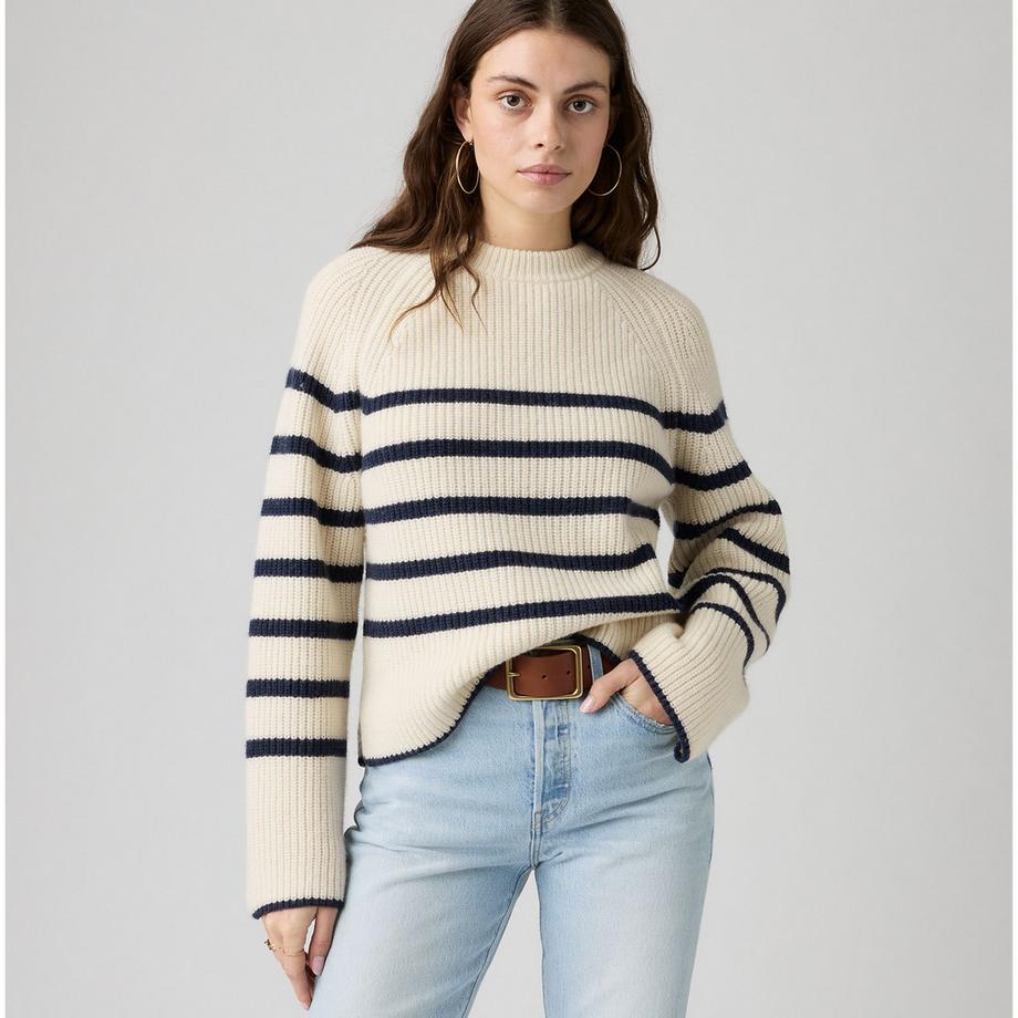 Levi's® Pull à côtes avec rayures  