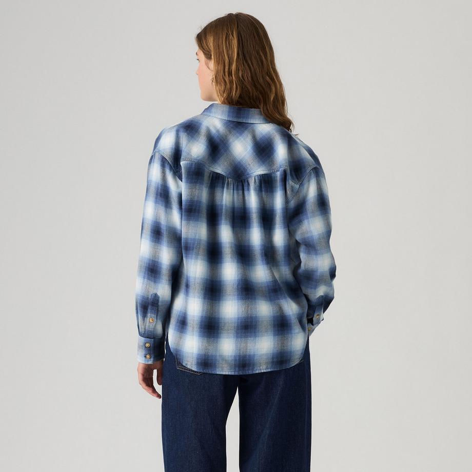 Levi's® Karierte Knopfbluse  