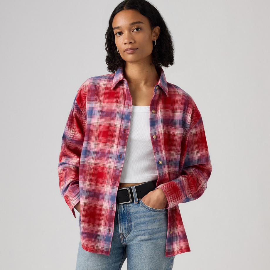 Levi's® Blouse à carreaux à boutons  