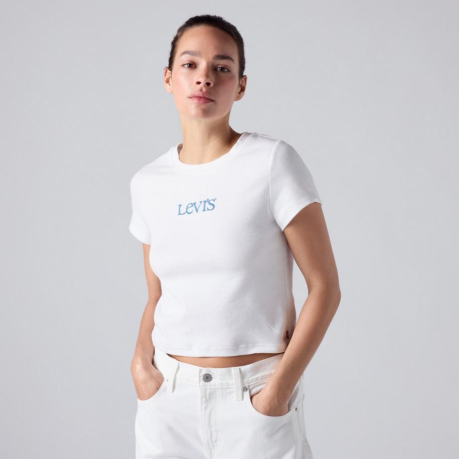 Levi's® T-shirt court avec logo brodé  