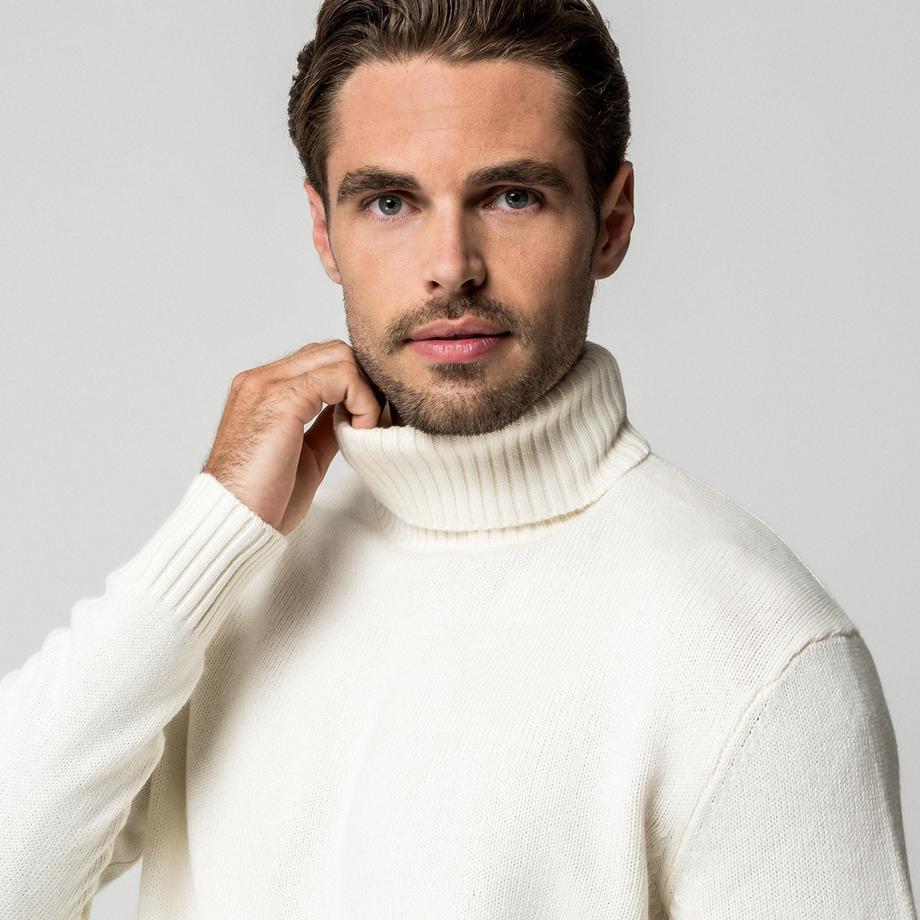 Manor Man Pull col roulé  