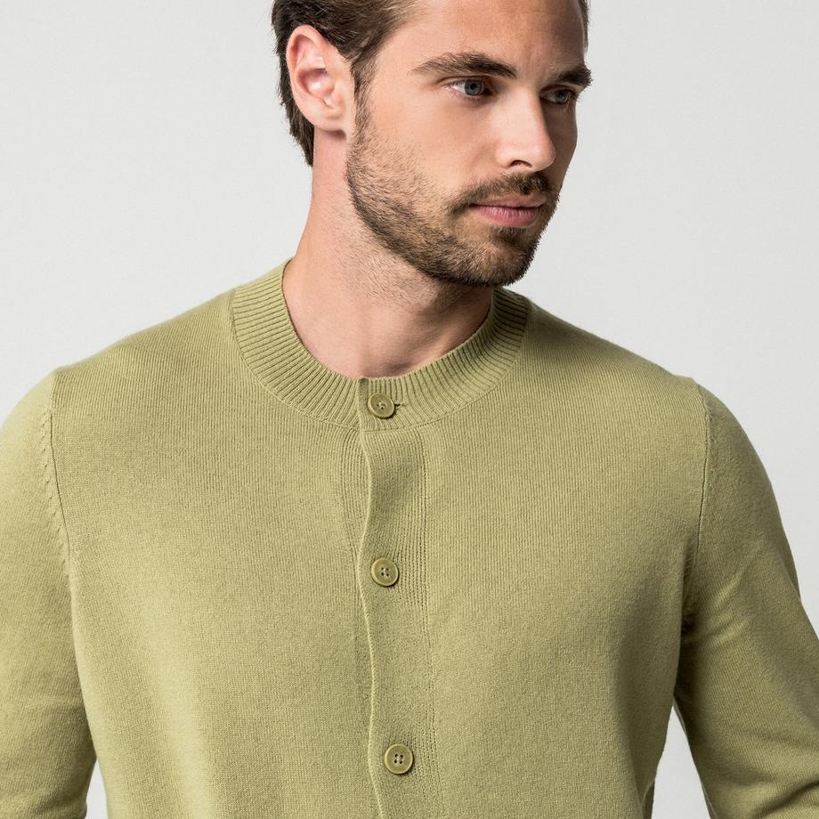 Manor Man Pullover con bottoni  