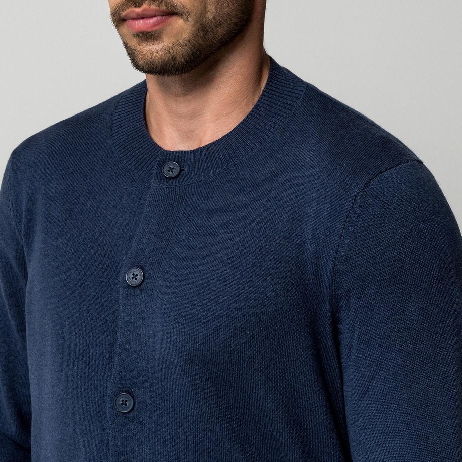 Manor Man Pullover à boutons  