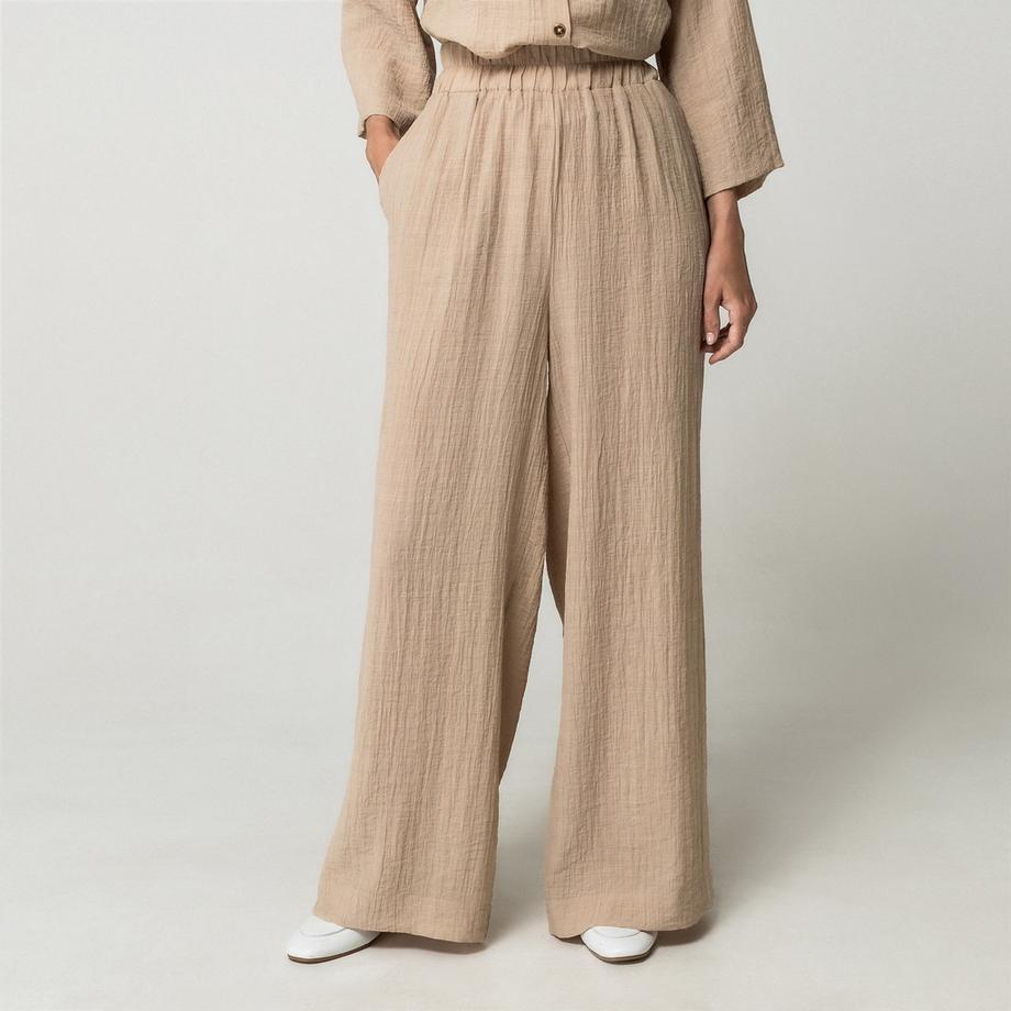 Manor Woman Pantaloni con elastico alla caviglia  