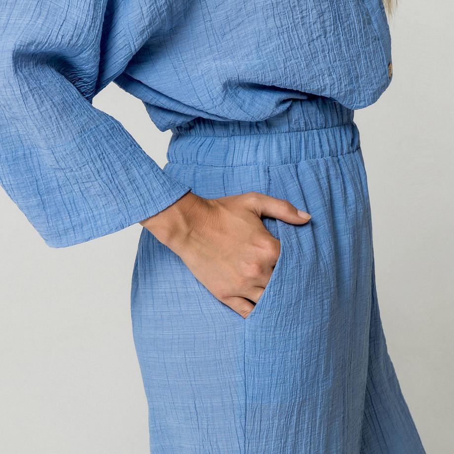 Manor Woman Pantaloni con elastico alla caviglia  