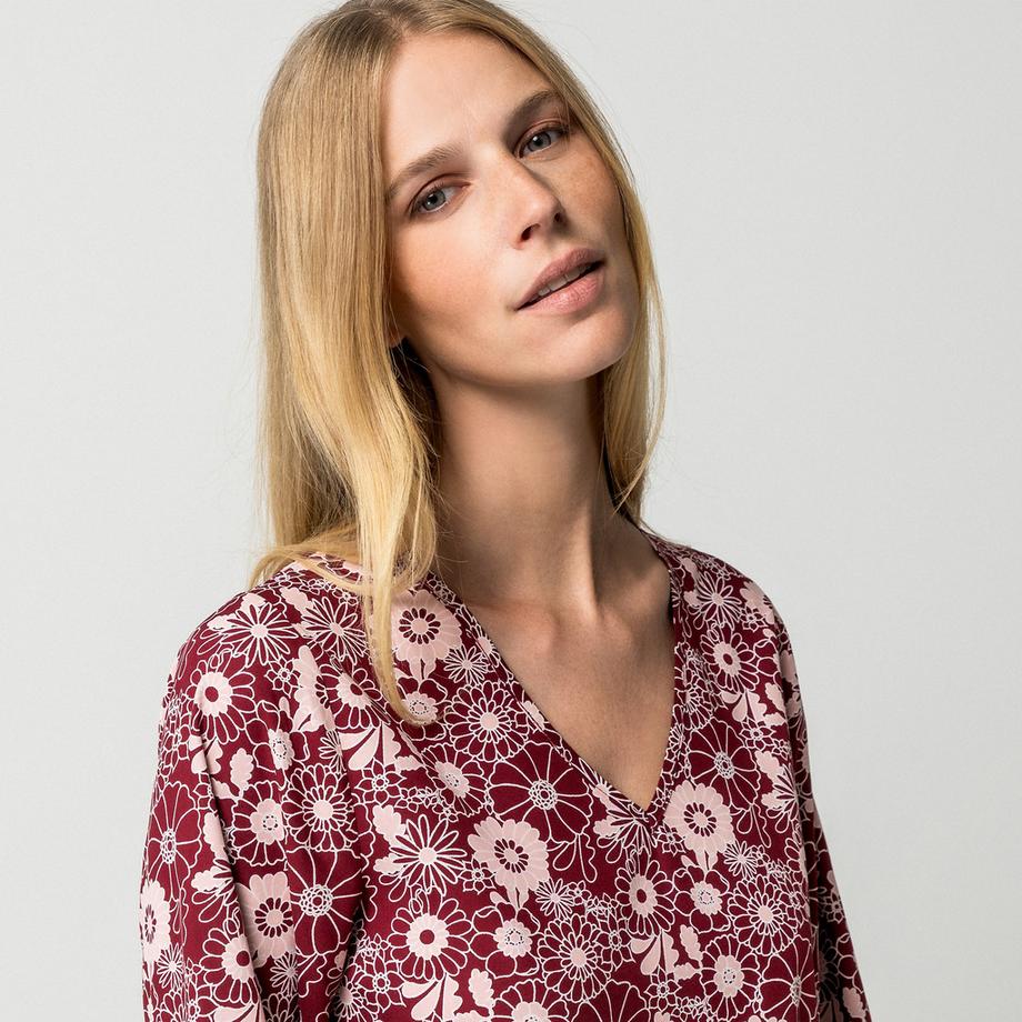 Manor Woman Robe décontractée à motif floral  