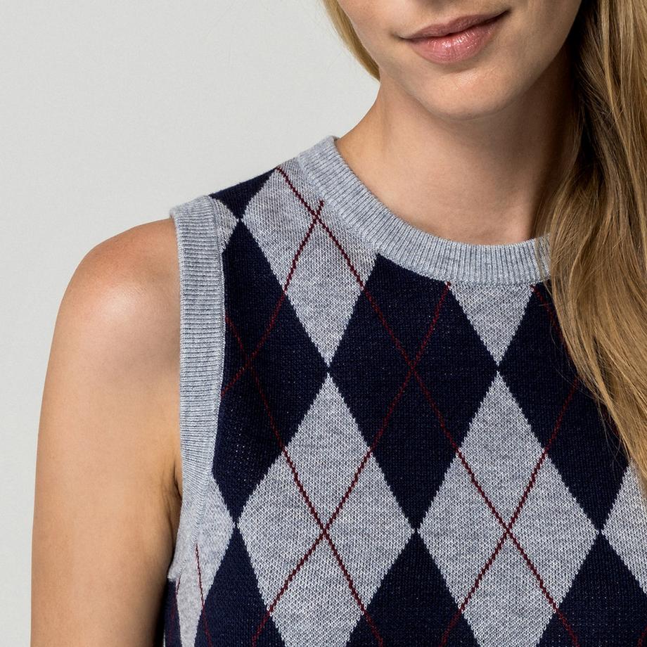 Manor Woman Gilet sans manches en tricot  