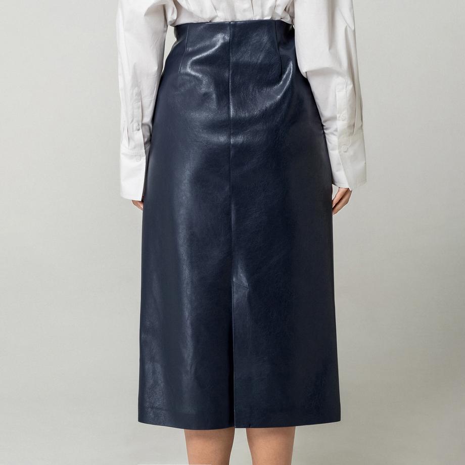 Manor Woman Lederrock Midi  