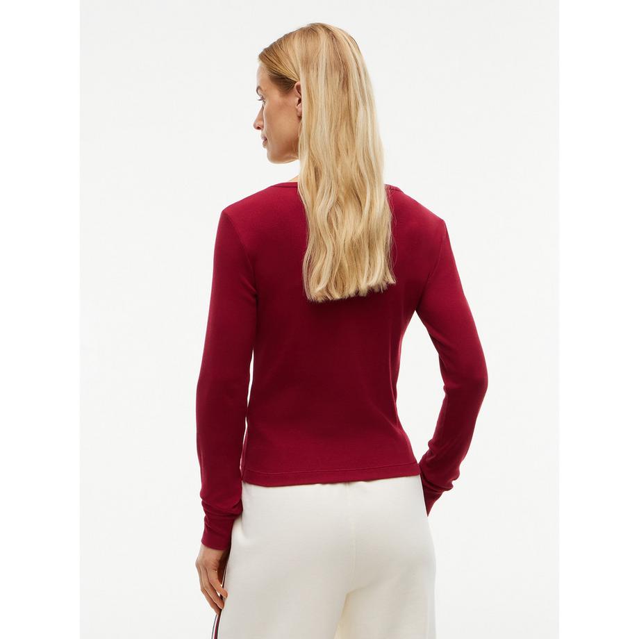 TOMMY HILFIGER Heritage Haut de pyjama manches longues  