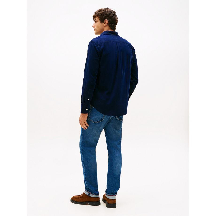 TOMMY HILFIGER Hemd mit Button-Down-Kragen  