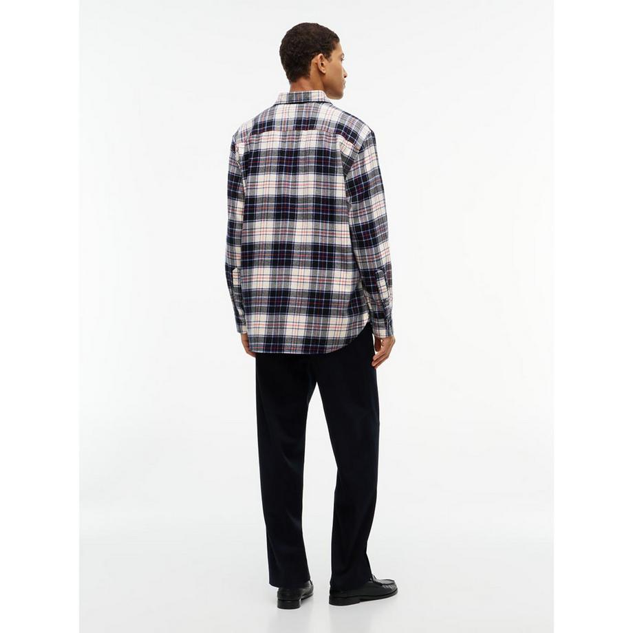 TOMMY HILFIGER Camicia a maniche lunghe a quadri  
