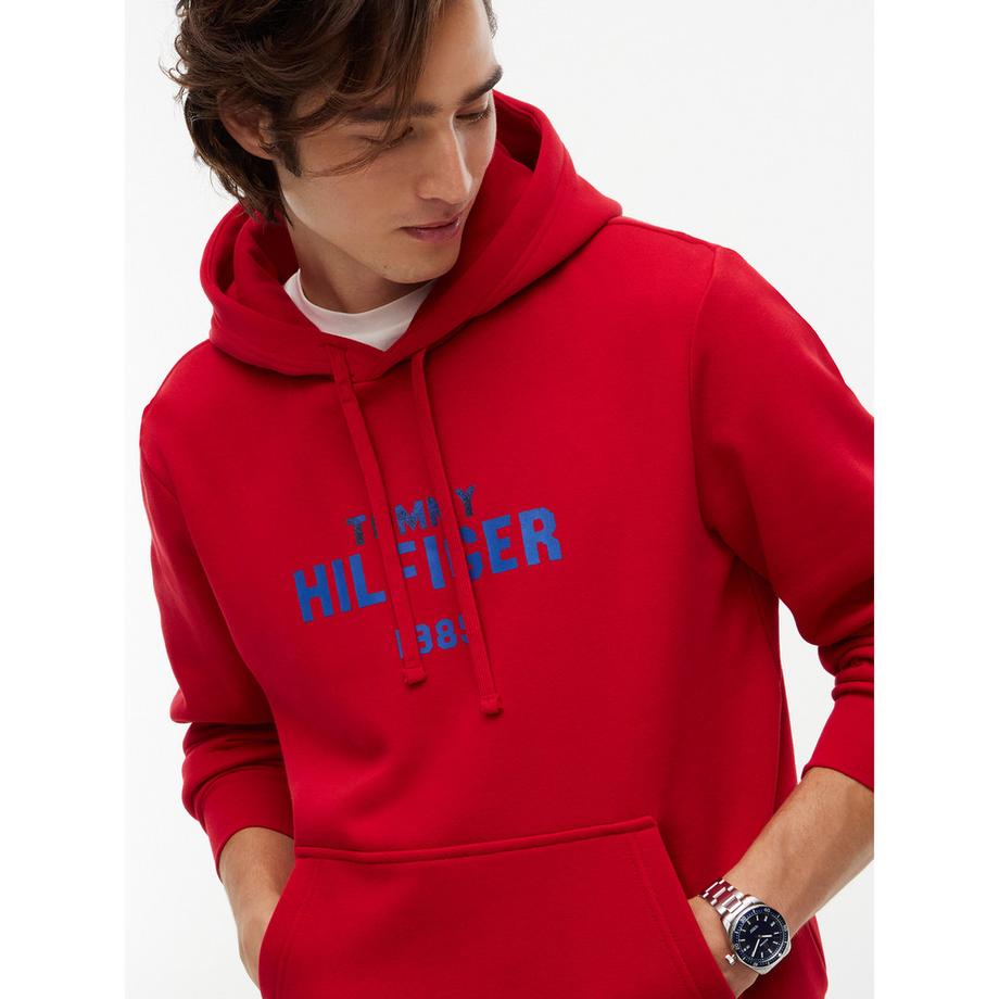 TOMMY HILFIGER Hoodie mit Grafikdruck  