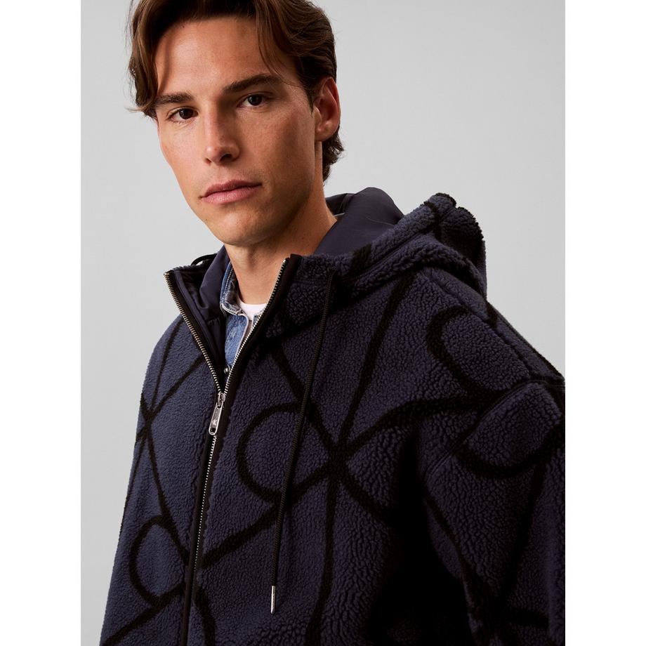 Calvin Klein Jeans Sweat à capuche imprimé graphique  