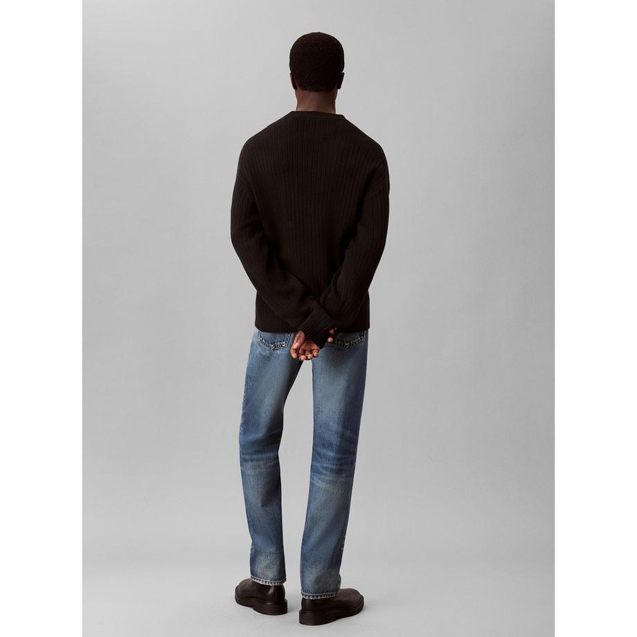 Calvin Klein Jeans Pull en maille côtelée  