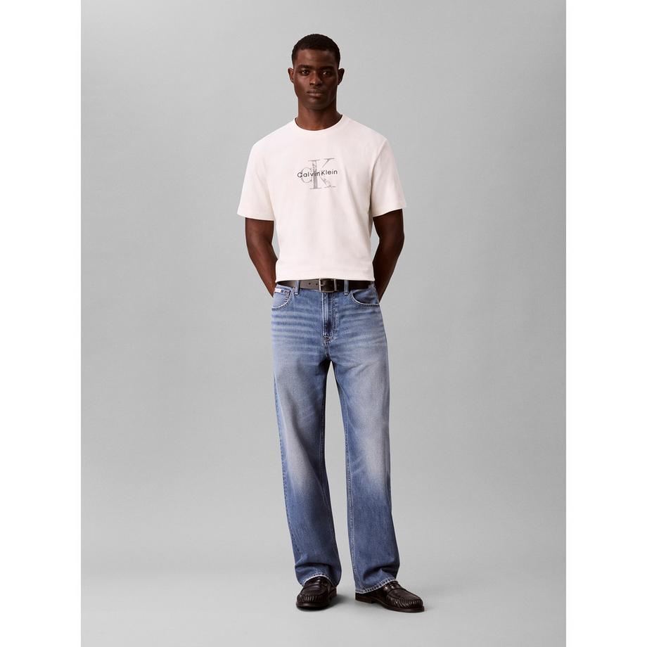 Calvin Klein Jeans T-shirt logo monogramma  