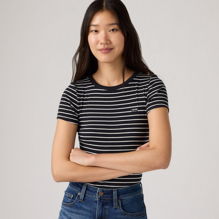 Levi's® T-shirt a righe a maniche corte  