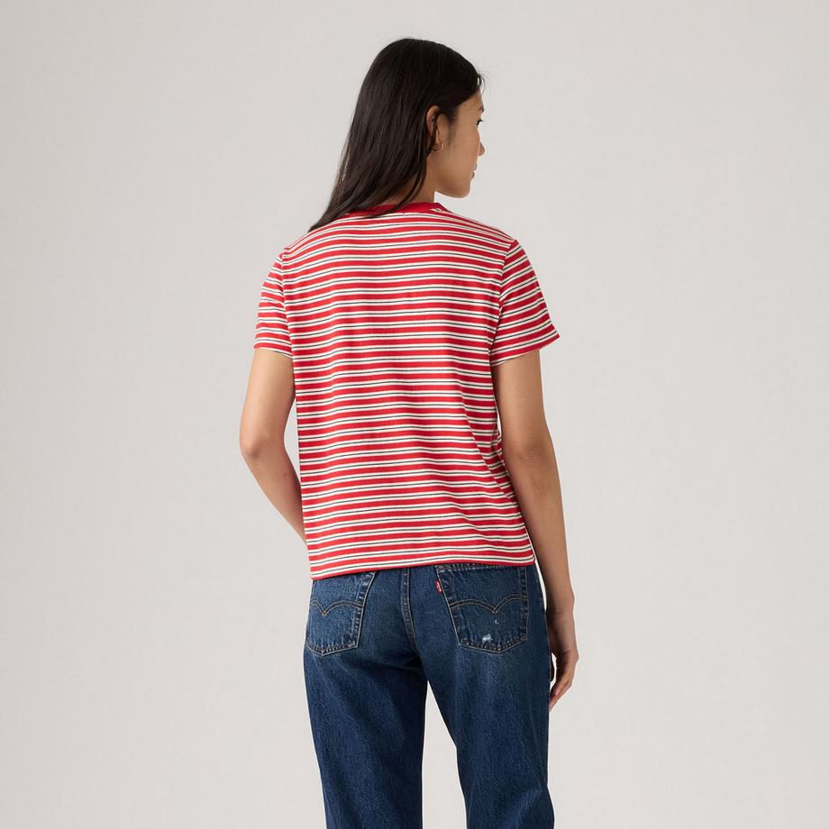 Levi's® T-Shirt Rigata Maniche Corte  