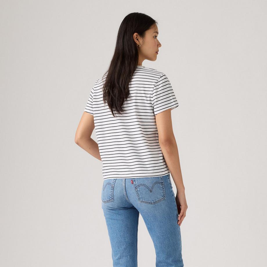 Levi's® T-shirt rayé à col en V  