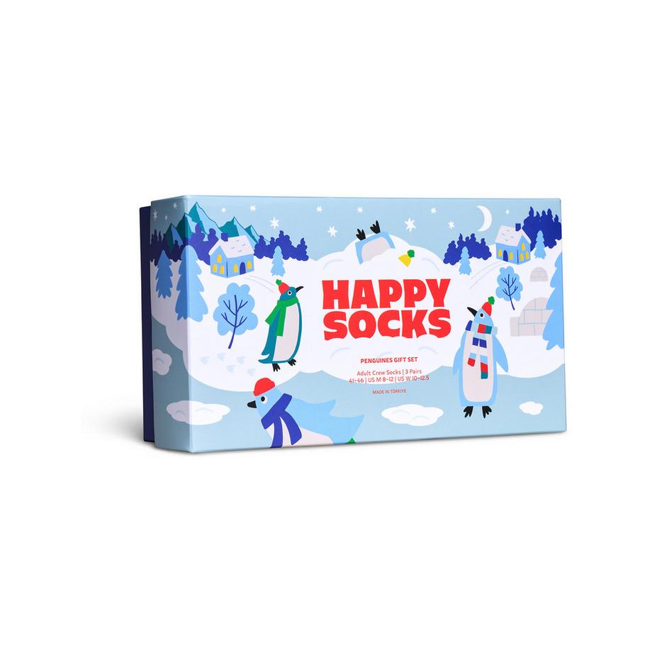 Happy Socks 3-Pack Penguin Socks Gift Set Gambaletti  