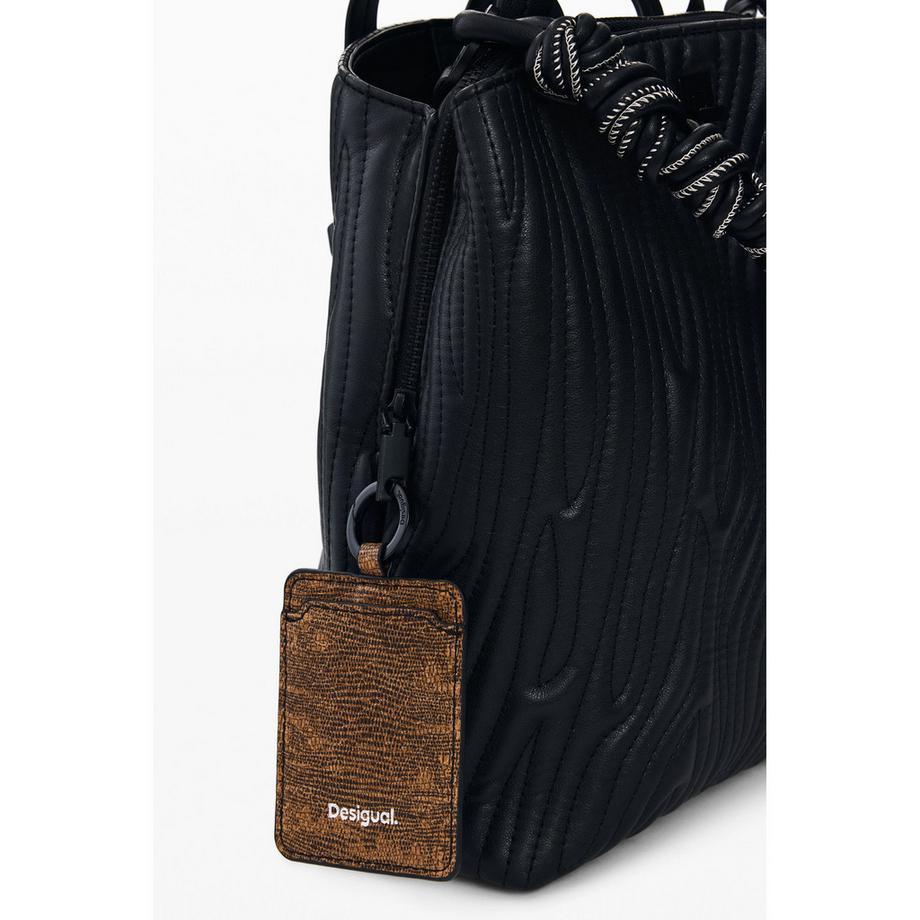 Desigual Zaino con motivo in rilievo  