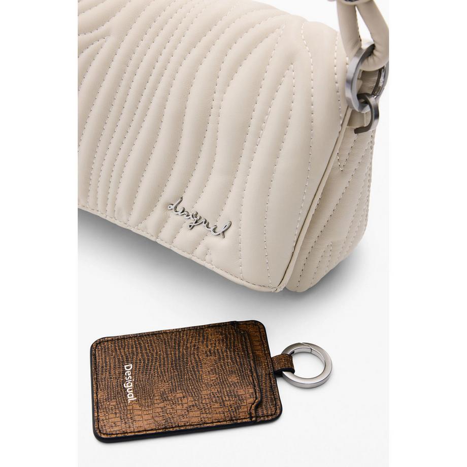 Desigual Umhängetasche mit geprägtem Muster  