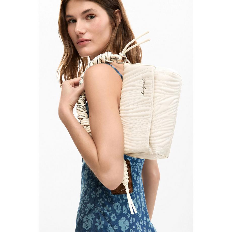 Desigual Umhängetasche mit geprägtem Muster  