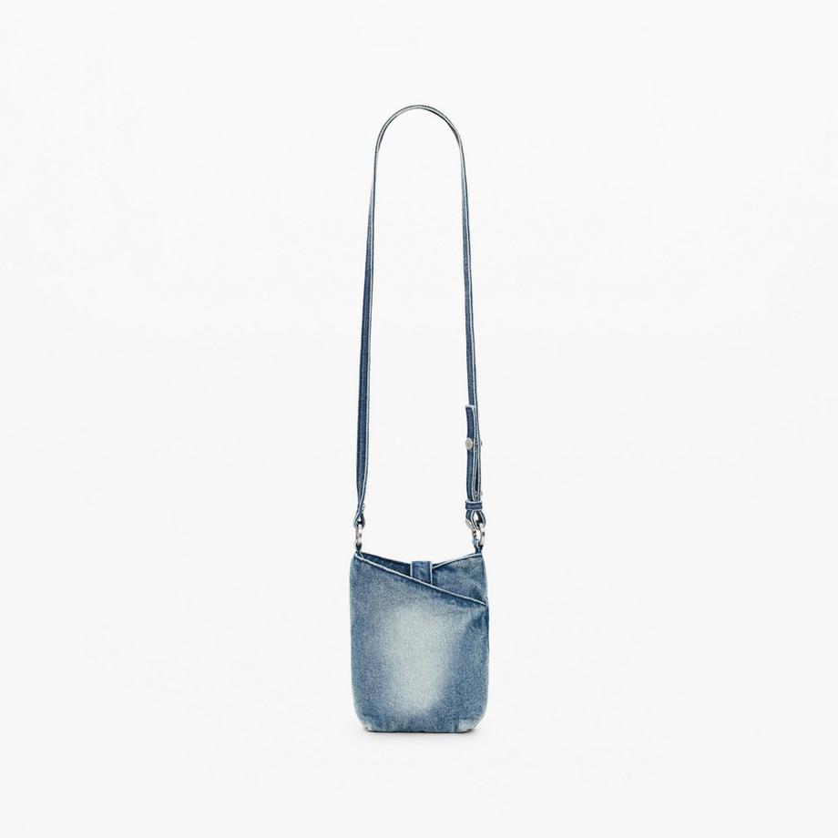 Desigual Portefeuille Crossbody en Denim  