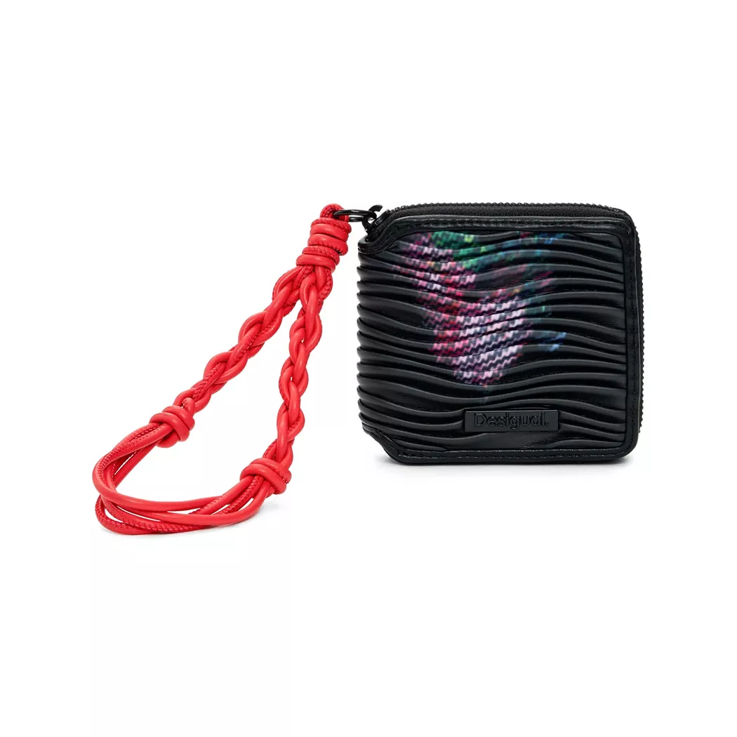 Desigual Portefeuille moyen logo BLACK U female 4