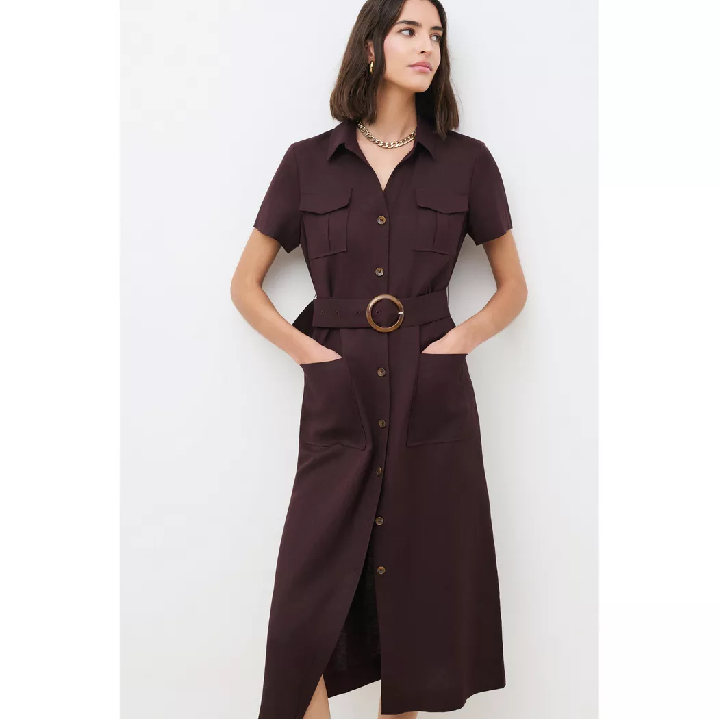 Caroll - Kleid, für Damen, Lila, Größe 38