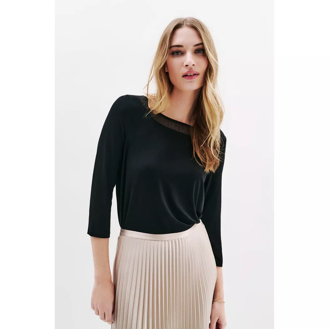 Caroll - T-Shirt, für Damen, Schwarz, Größe S 3