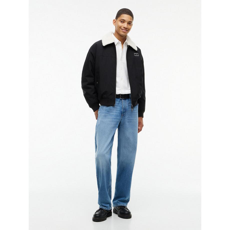 TOMMY JEANS Giacca bomber con collo in pelliccia sintetica  
