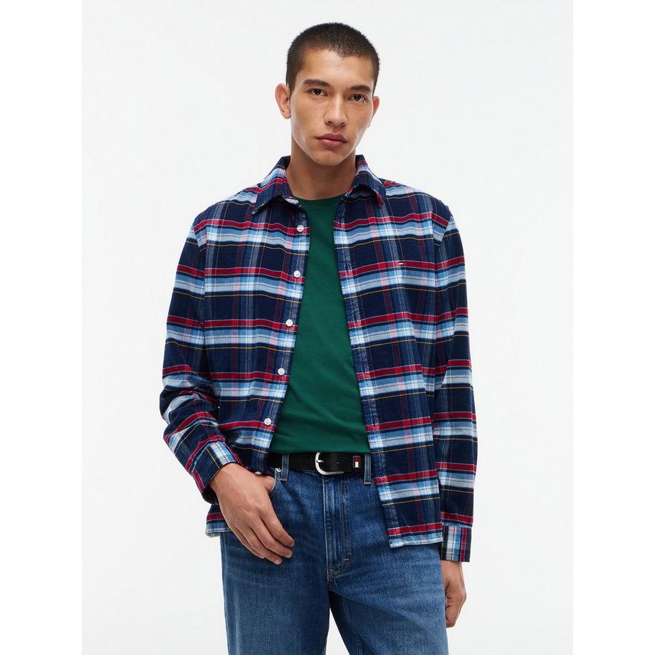 Chemise velours côtelé