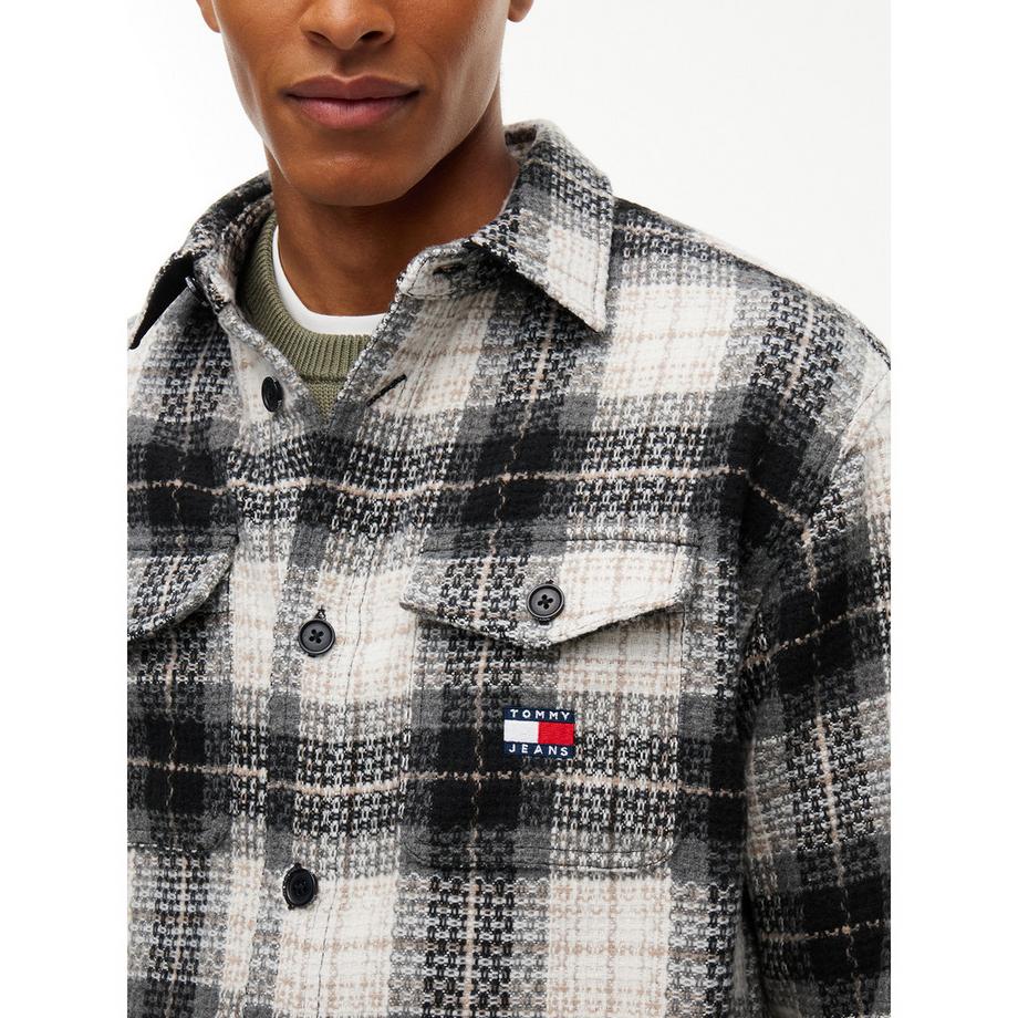 TOMMY JEANS Chemise à carreaux avec poches poitrine  