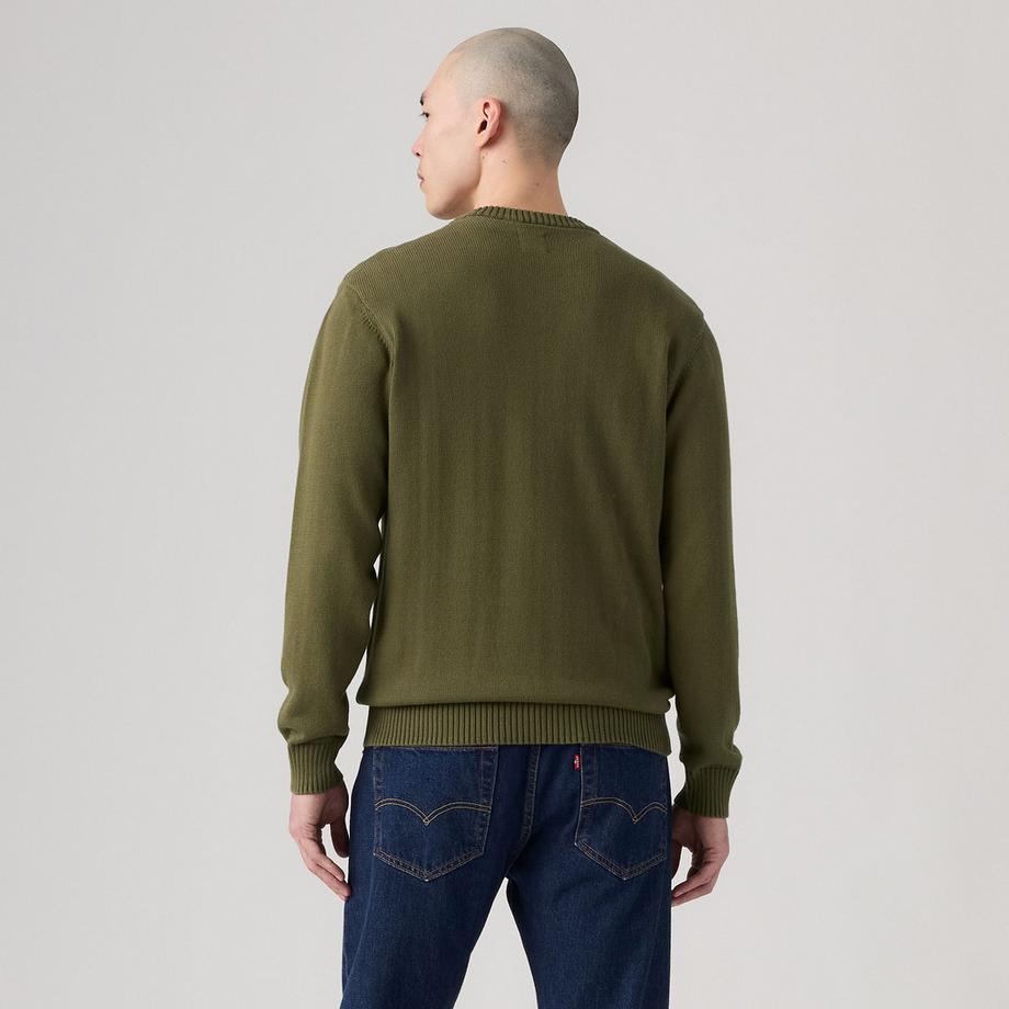 Levi's® Gerippter Rundhalspullover  