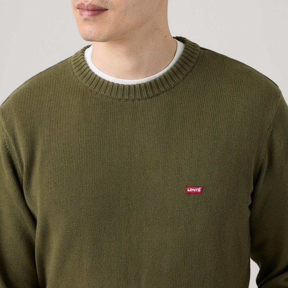 Levi's® Gerippter Rundhalspullover  
