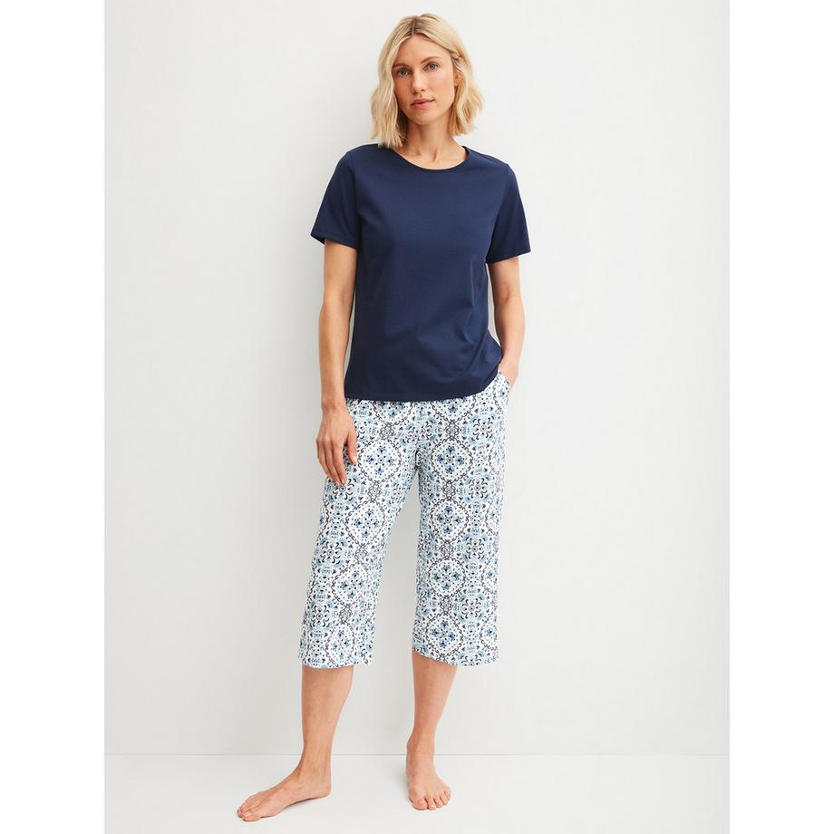 CALIDA Pantalon de pyjama 3/4  