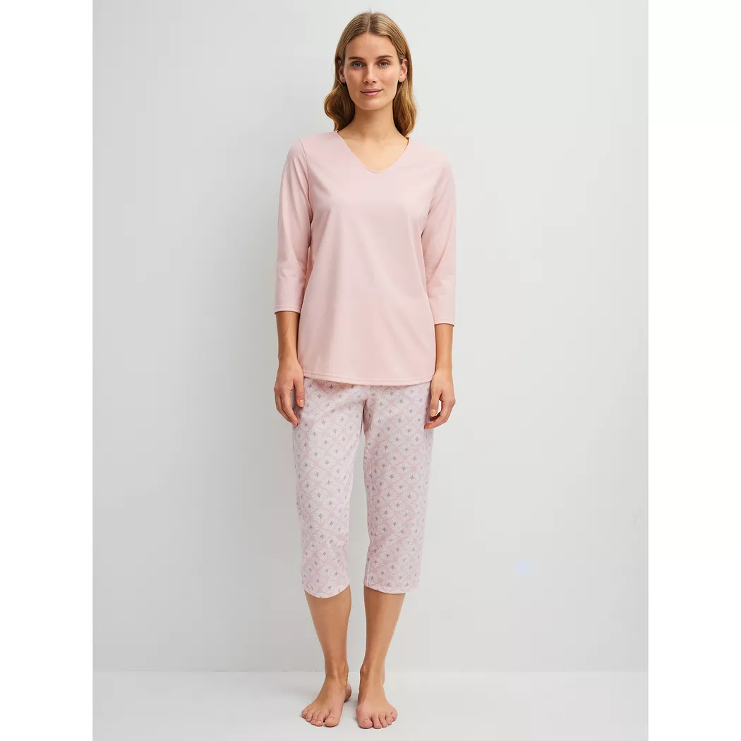Calida Flower Nights Pyjama Pink L 2