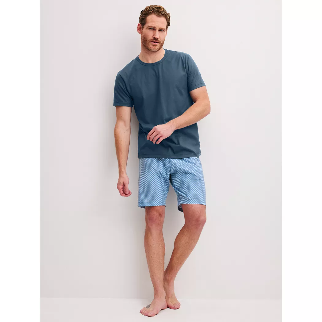 Calida - Pyjama, für Herren, Blau Denim, Größe S