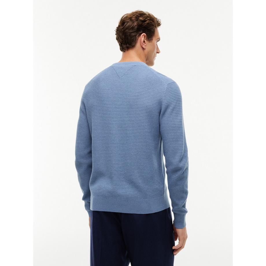 TOMMY HILFIGER Pullover girocollo texture  