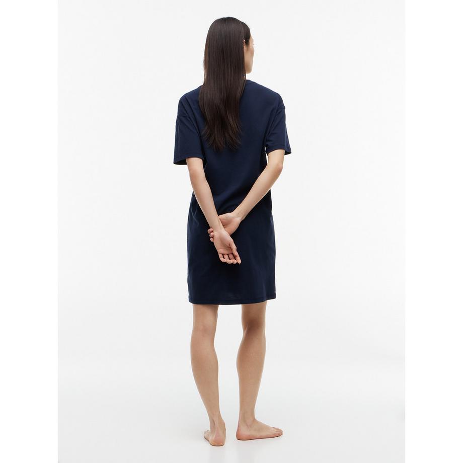 TOMMY HILFIGER TH ESS. LOUNGE Big shirt chemise, manches courtes 