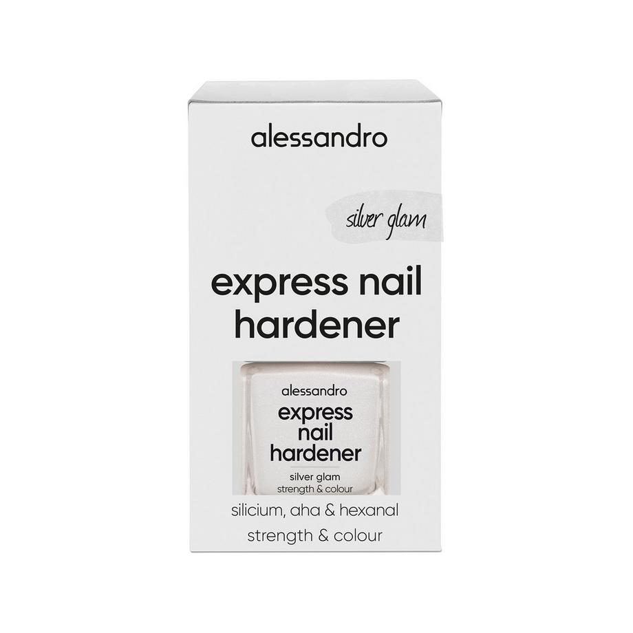 alessandro  Express Nail Hardener Silver Glam 
