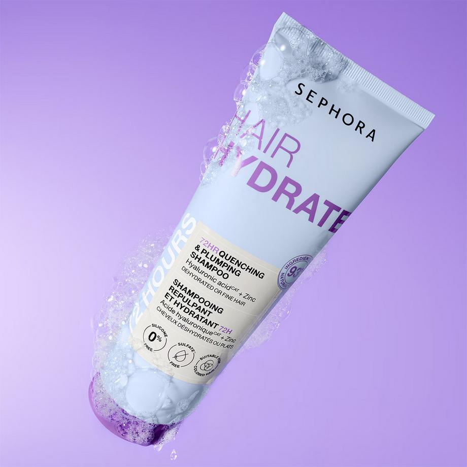 SEPHORA  Shampooing repulpant et hydratant 72h - Nettoyant hydratant 