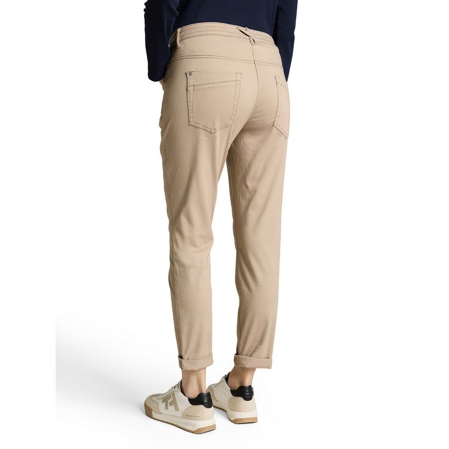 TOM TAILOR Pantaloni Tapered Relaxed in Tessuto  