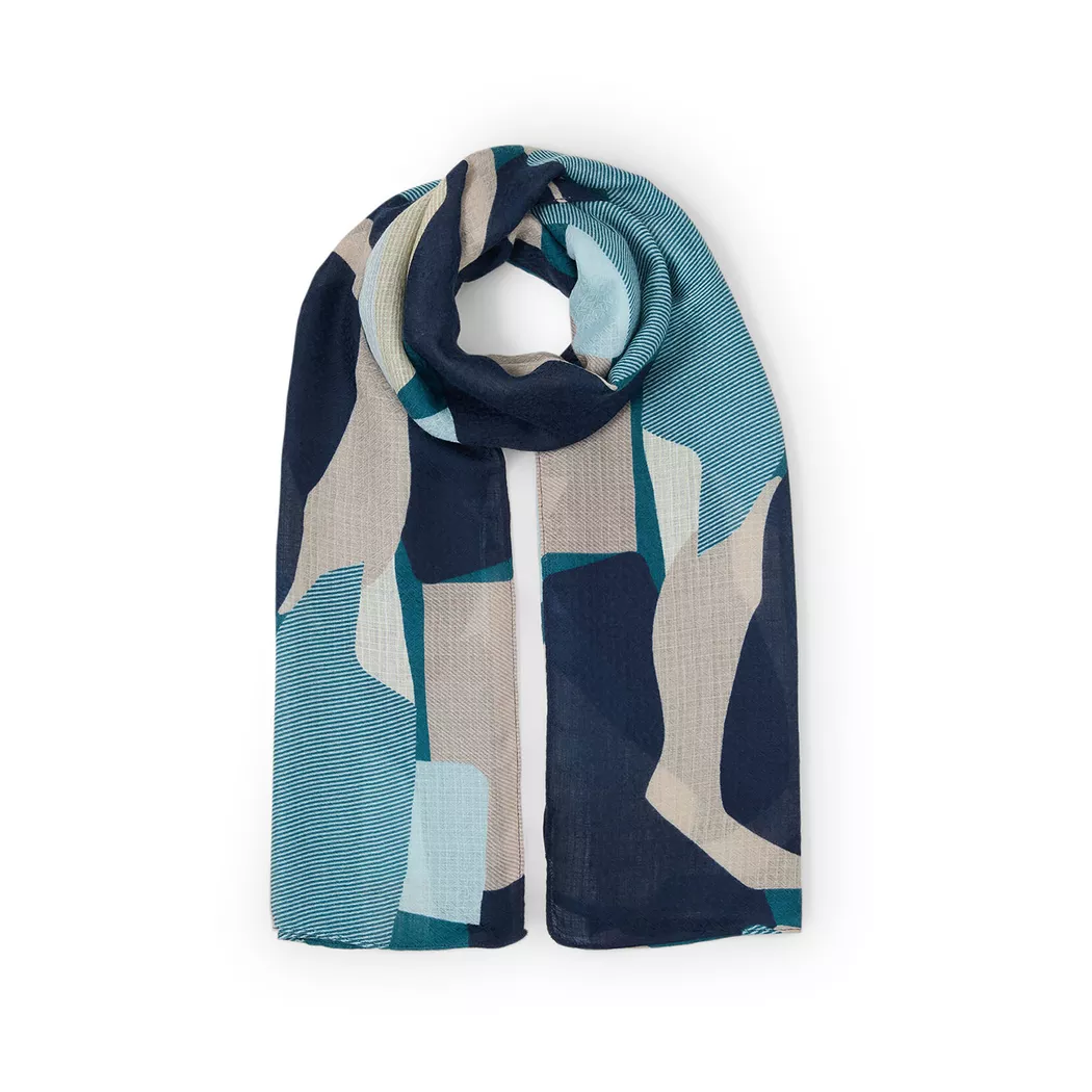 Tom Tailor - Schal, für Damen, Multicolor, Größe ONESIZE