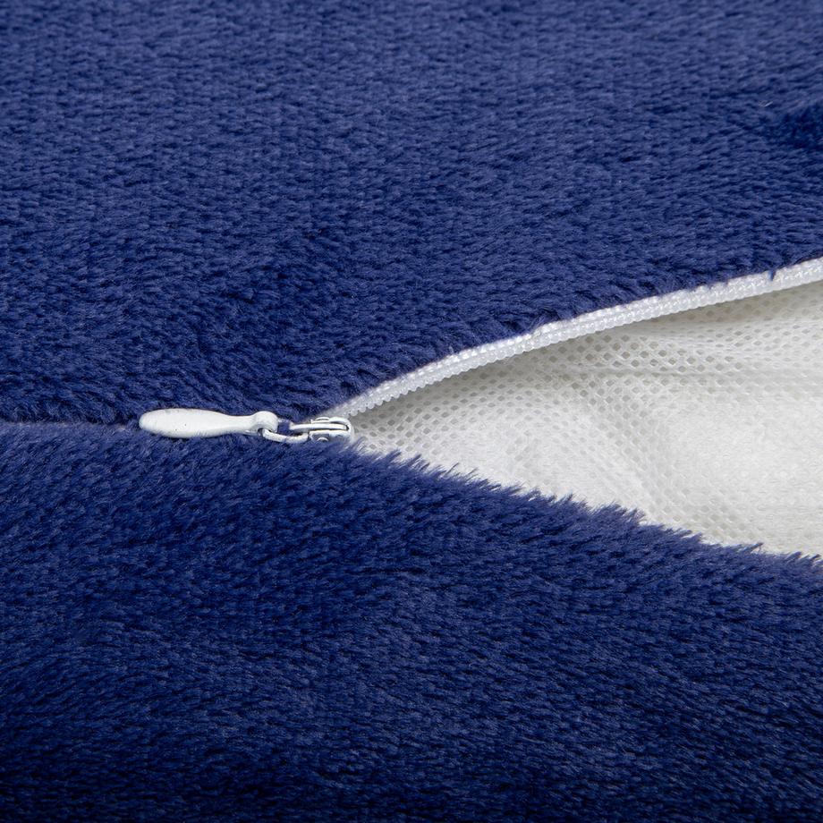 Manor Home Fleece Zierkissen Juneau 