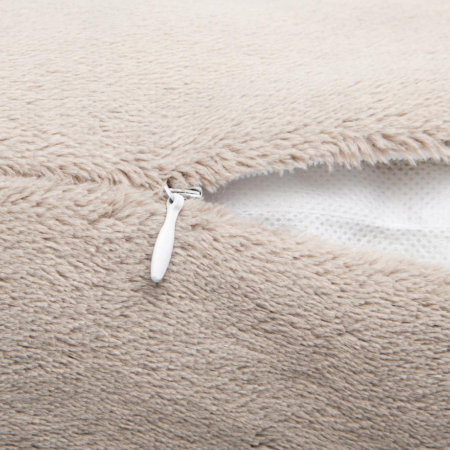 Manor Home Fleece Zierkissen Juneau 